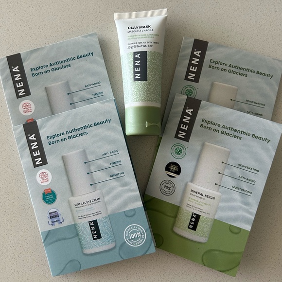 NENA Glacial Oceanic Clay Mask with Skincare Samples - Picture 3 of 16